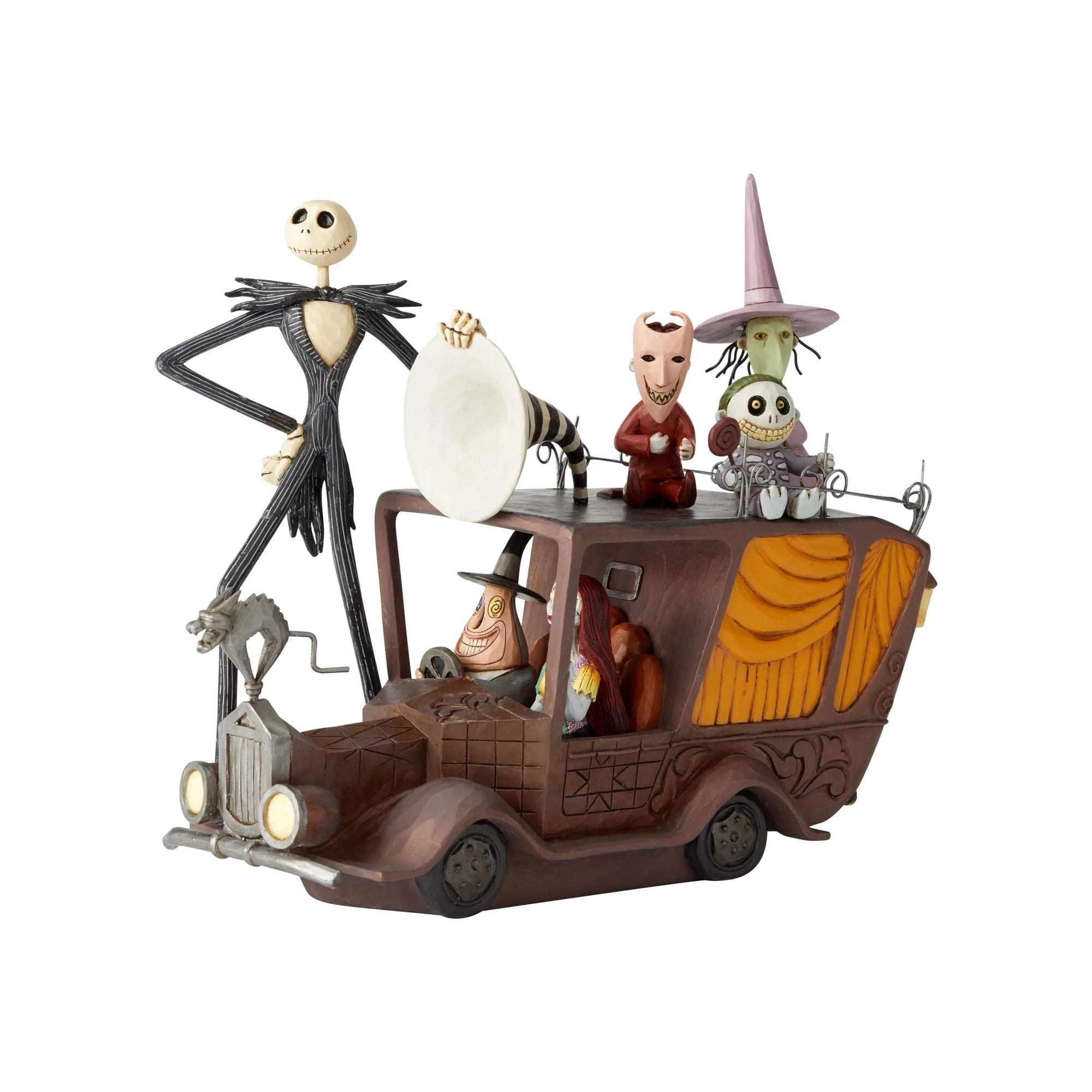 Disney Traditions Nightmare Before Christmas Mayor's Car Figurine 6.5in H