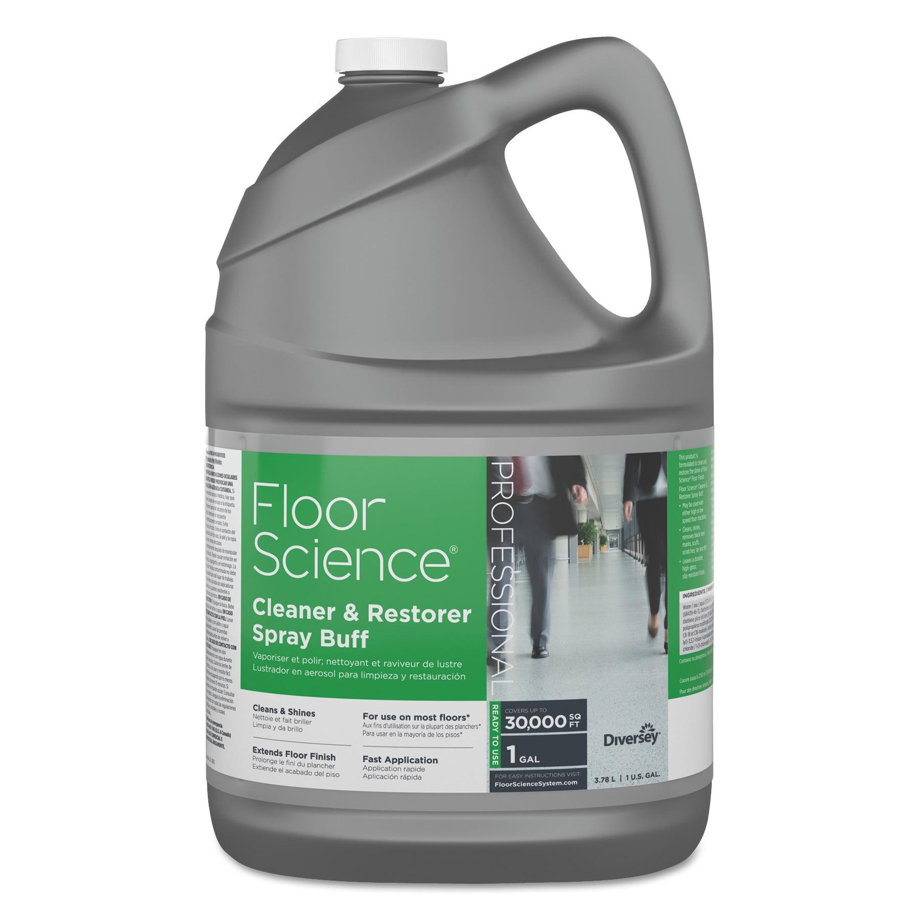 Floor Science Citrus Scent Cleaner and Restorer Spray Buff