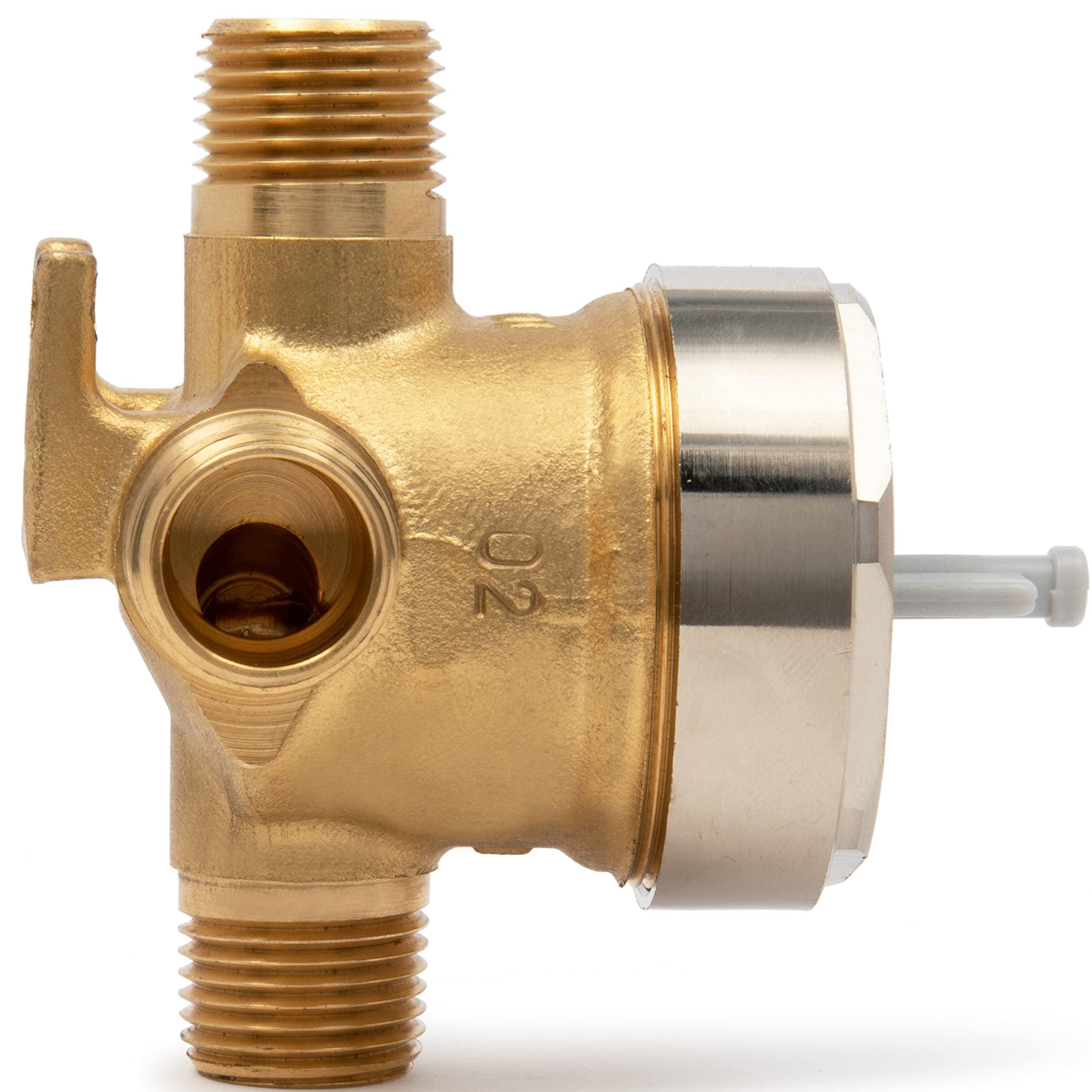 Solid Brass Diverter Rough-In Valve for 3/6 Setting