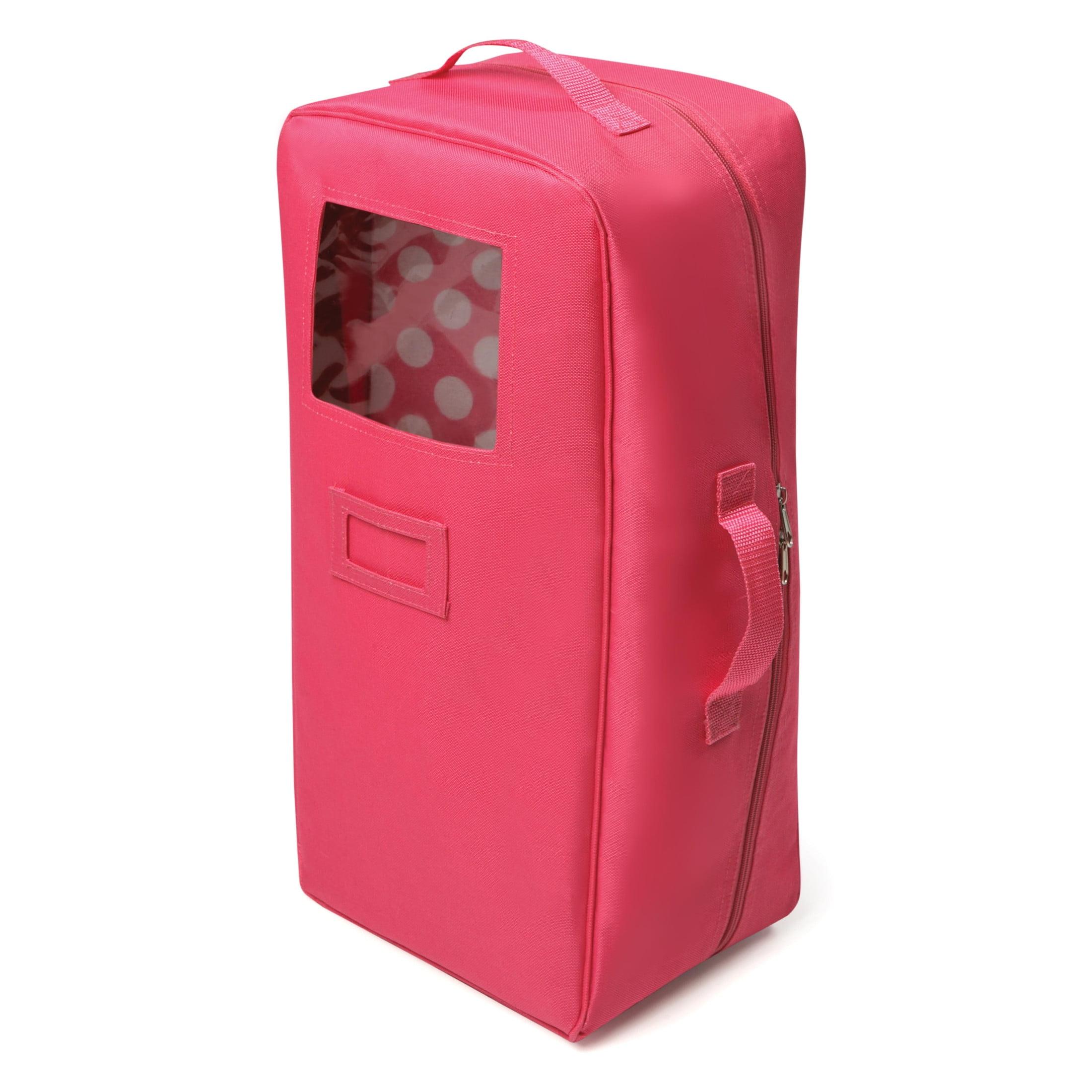 Badger Basket Doll Travel Case with Bed & Bedding