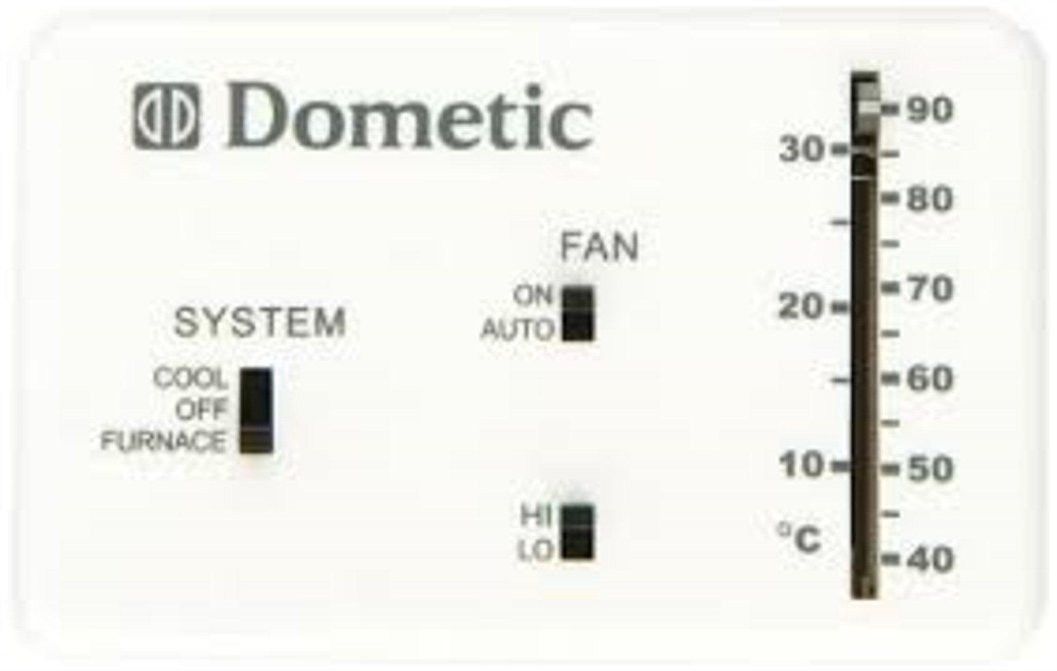 Dometic 3106995.032 OEM Thermostat 6-Wire Analog Control Heat & Cool | Replacement for The Duo-Therm 3106995.032 Thermostat.