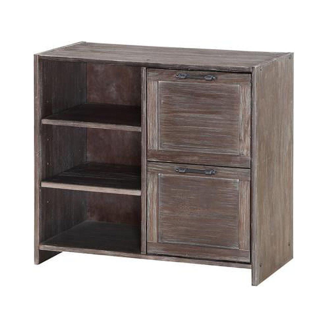 Cottage Brown Extra Deep Drawer Chest with Brushed Shadow Finish