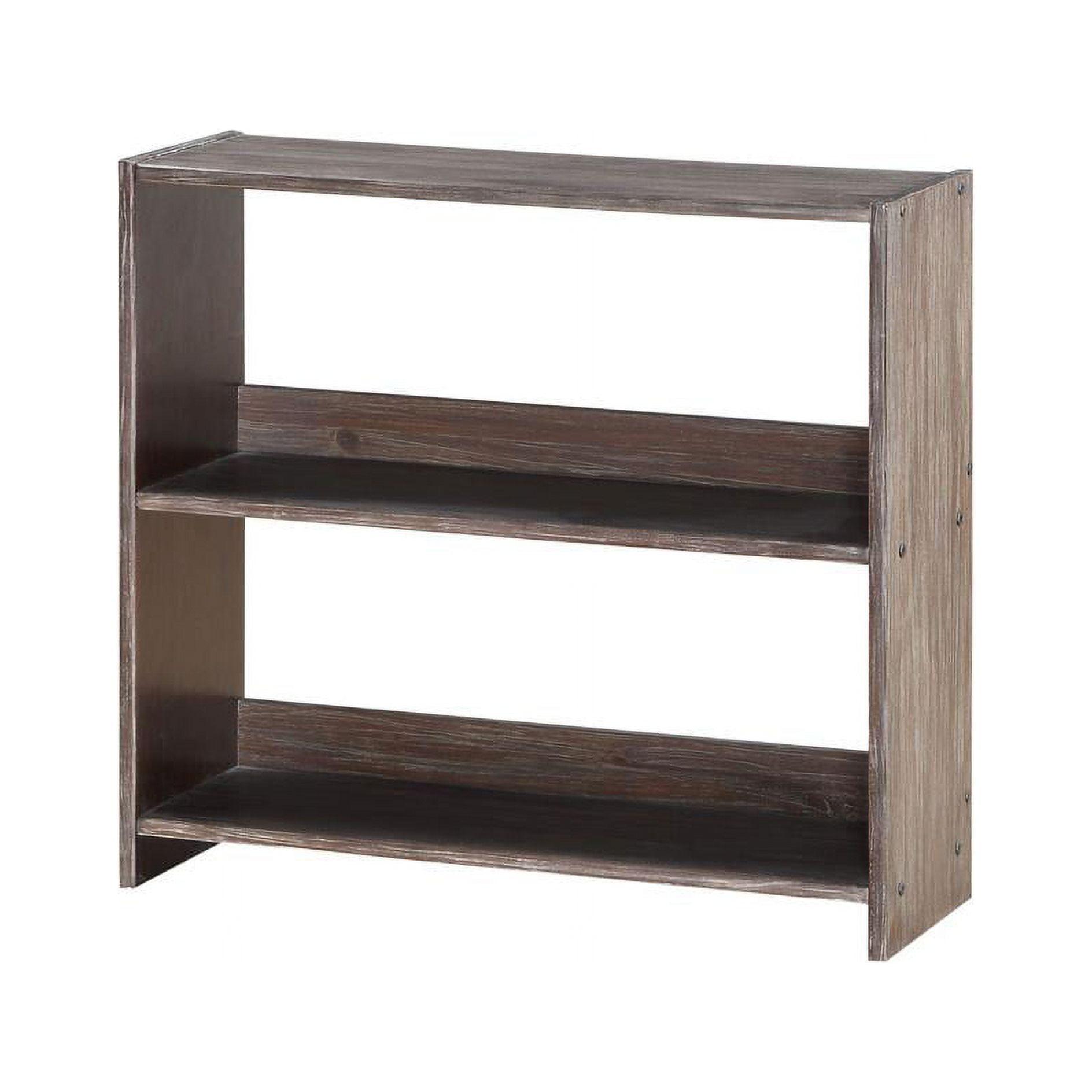 Donco LOW LOFT SMALL BOOKCASE BRUSHED SHADOW
