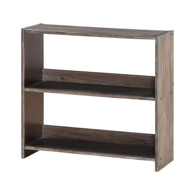 Donco LOW LOFT SMALL BOOKCASE BRUSHED SHADOW