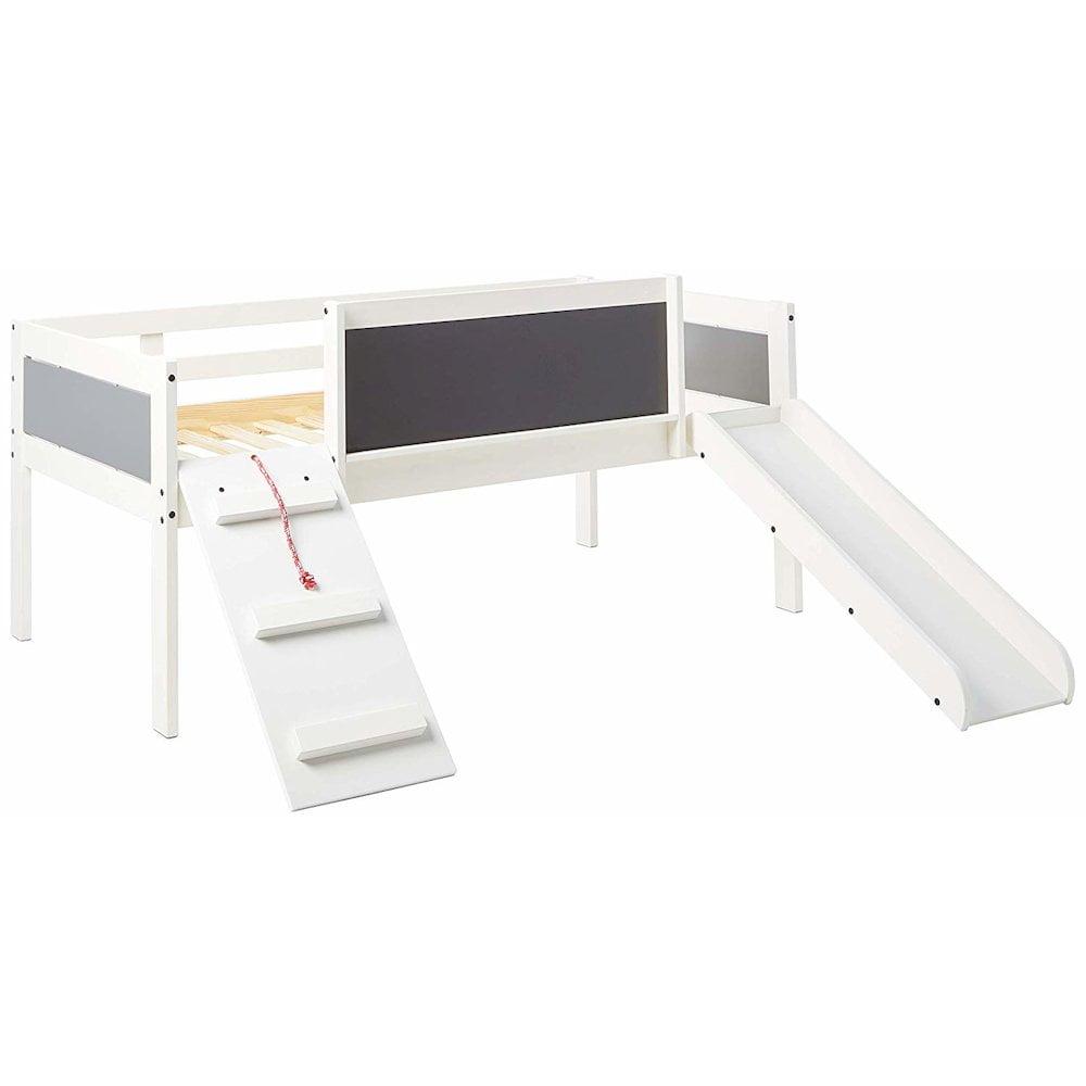Twin Solid Wood Platform Loft Bed by Donco Kids