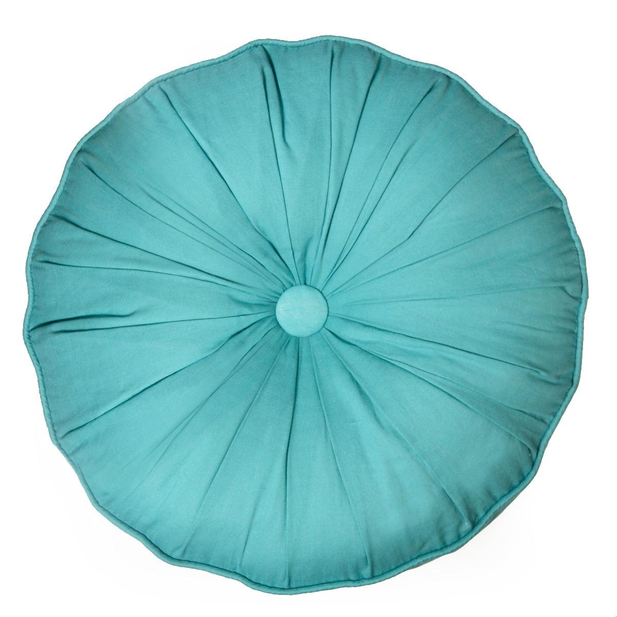 Donna Sharp Riptide Patch Decorative Pillow, Round