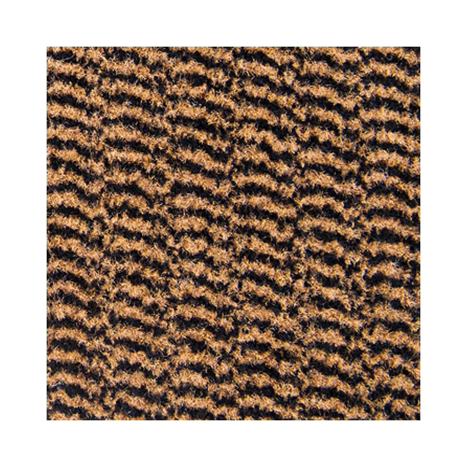 Sleek Brown Polypropylene 24" x 32" Outdoor Entrance Mat