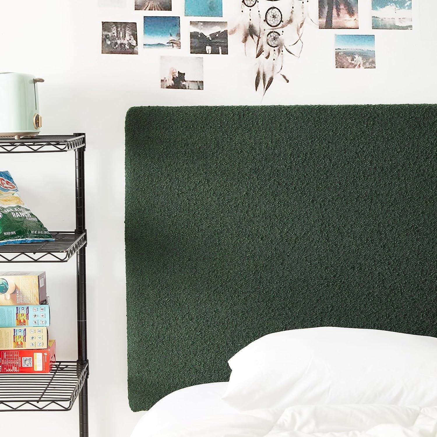 DormCo Villa Classic Upholstered Boucle Headboard Twin XL | Wayfair