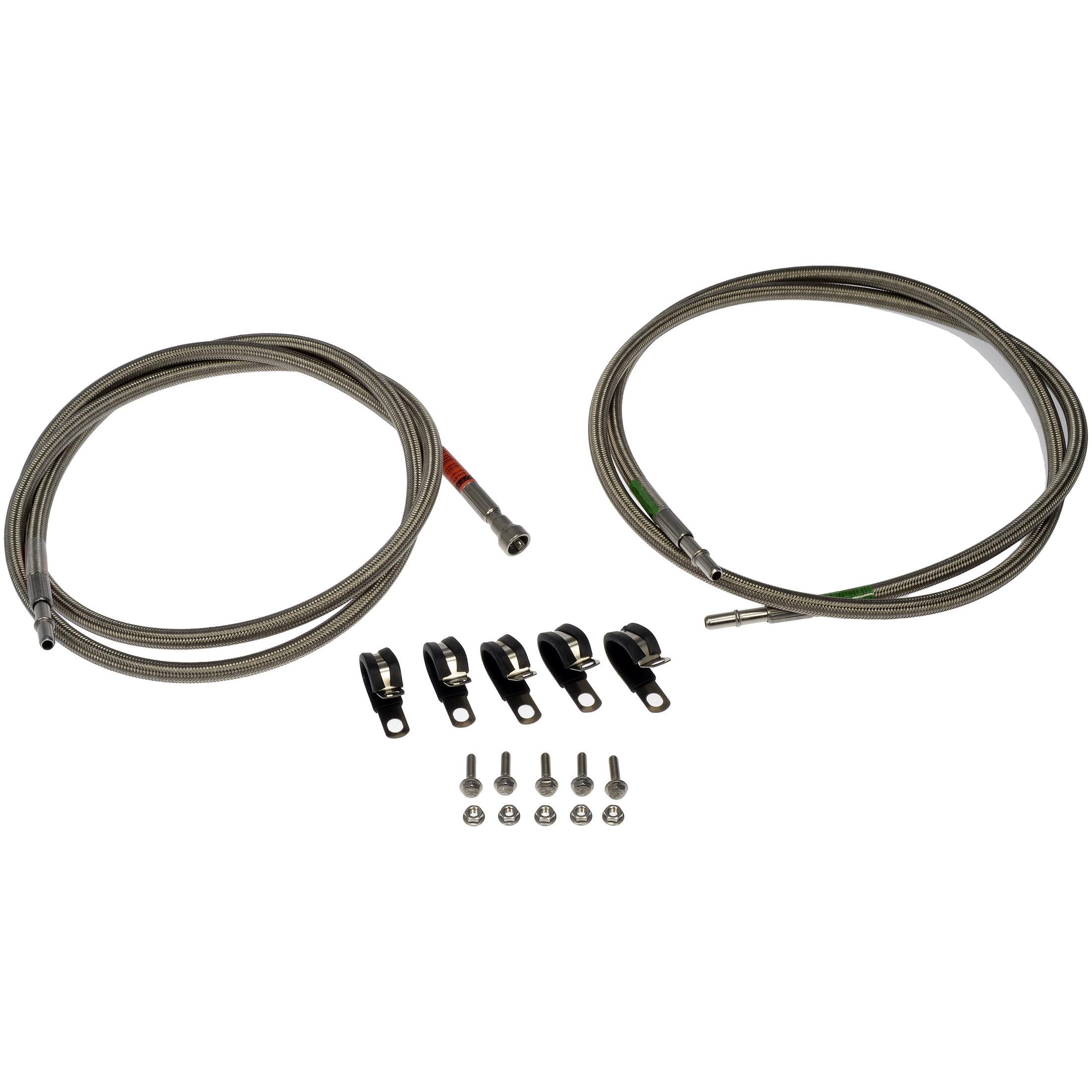 Dorman 819-816 Flexible Stainless Steel Braided Fuel Line for Specific Chevrolet / GMC Models (OE FIX)