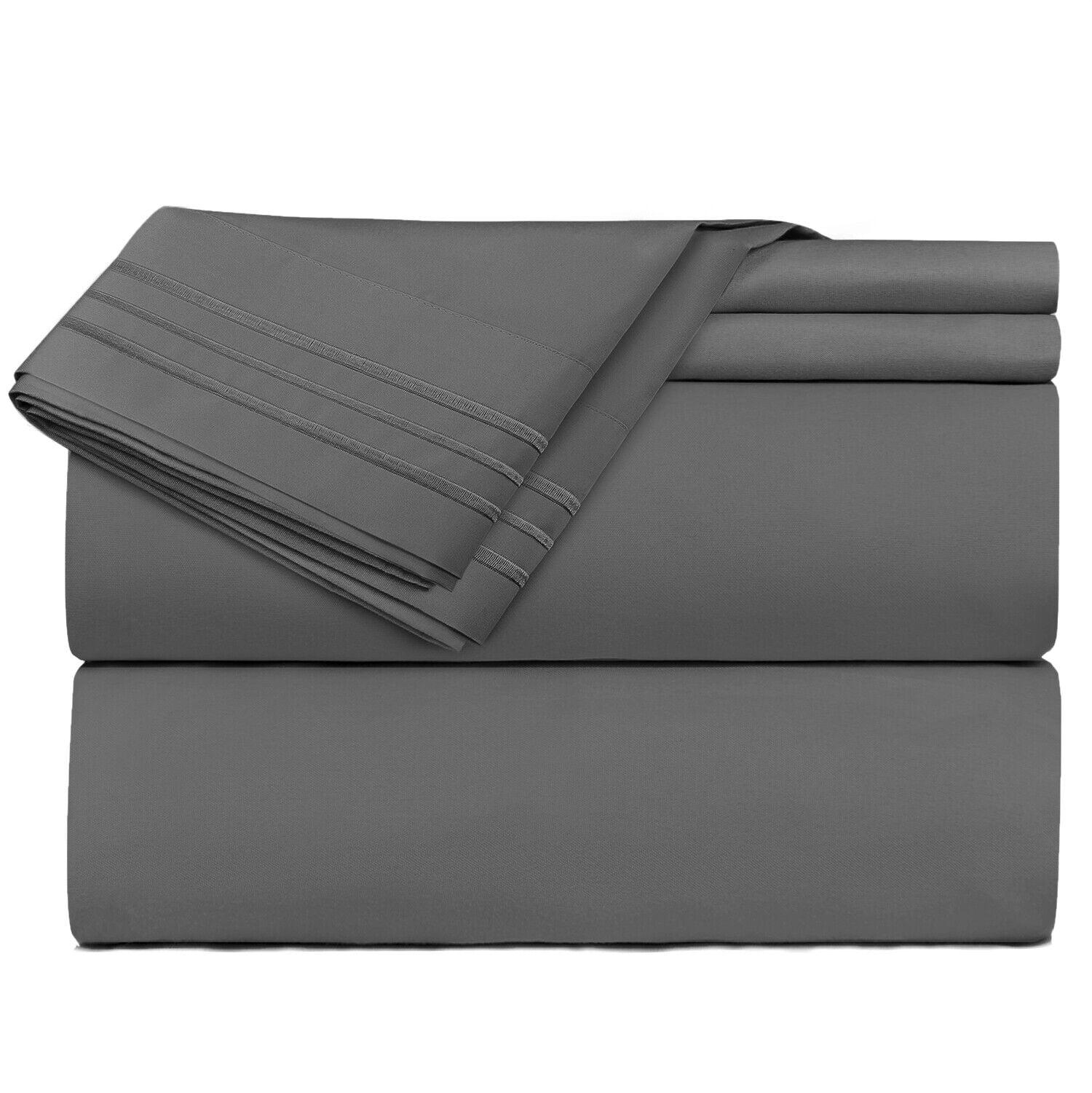 4 Piece Sheet Set - Ultra Soft, Double Brushed, Easy Care - Bare Home