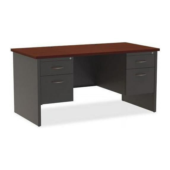 Lorell Fortress Metal Base Executive Desk