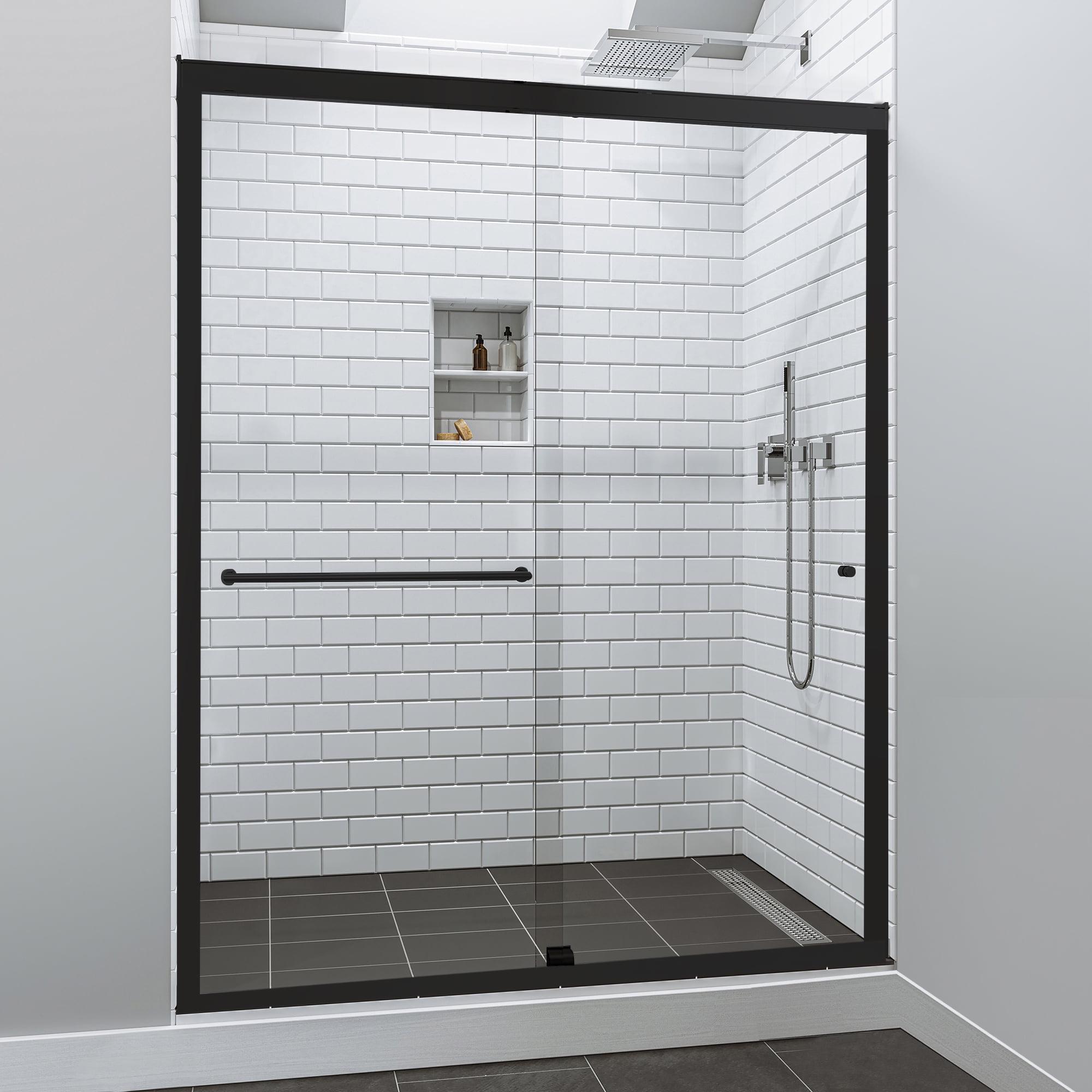 44"-48" W x 70" H Frameless Shower Door with Clean Coat Technology