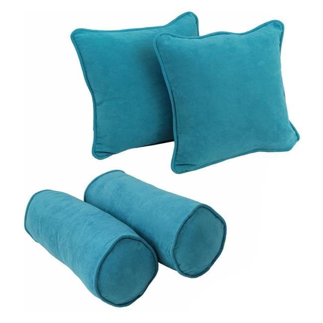 Microsuede Reversible Throw Pillow