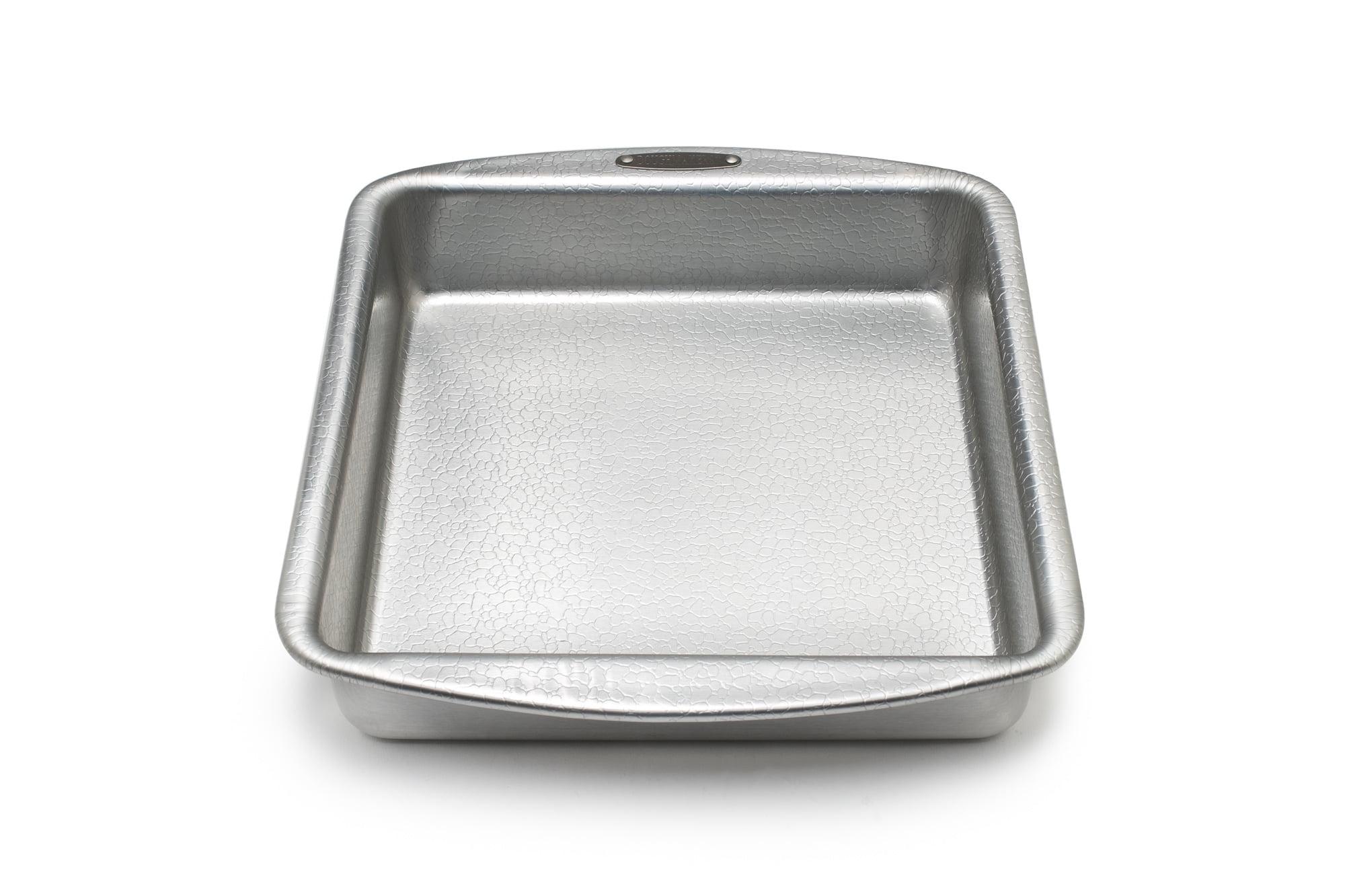 Doughmakers 10'' Aluminum Non-Stick Square Cake Pan