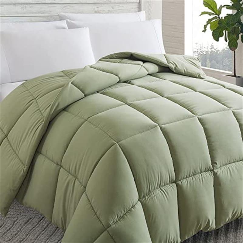 Sage Green Full Down Alternative Microfiber Comforter