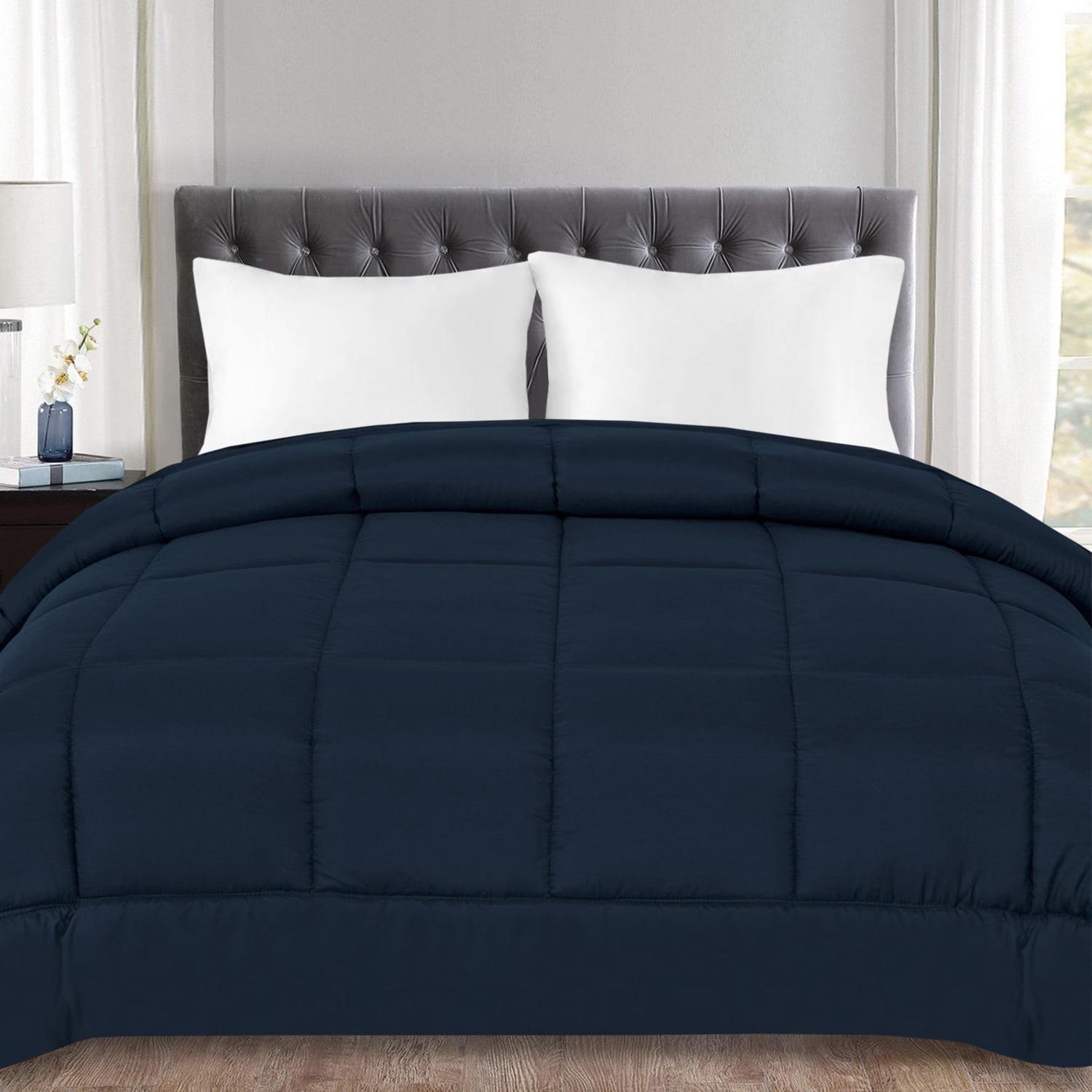 Down Alternative All-Season Comforter by Sweet Home Collection® - Queen, Navy