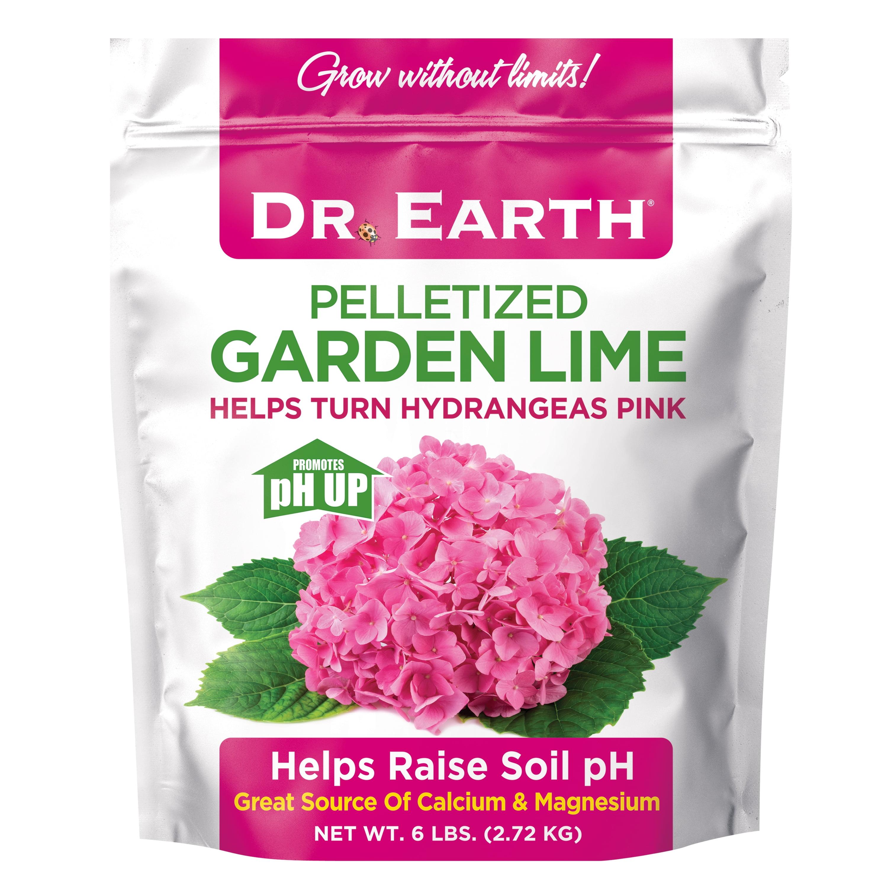 Dr. Earth Pelletized Garden Lime Mineral Supplement Fertilizers, 6 lb.
