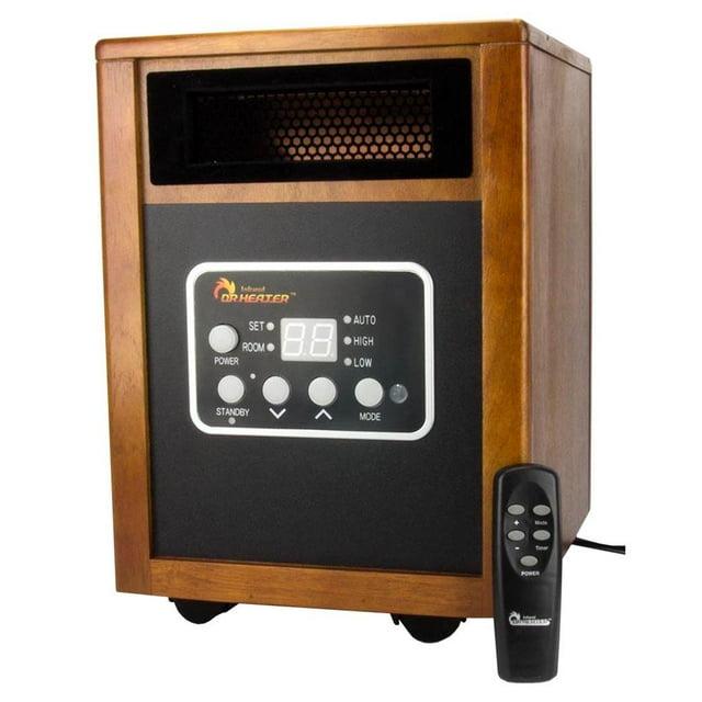 DR. INFRARED HEATER DR968 Portable Space Heater, Original, 1500-Watt, Cherry