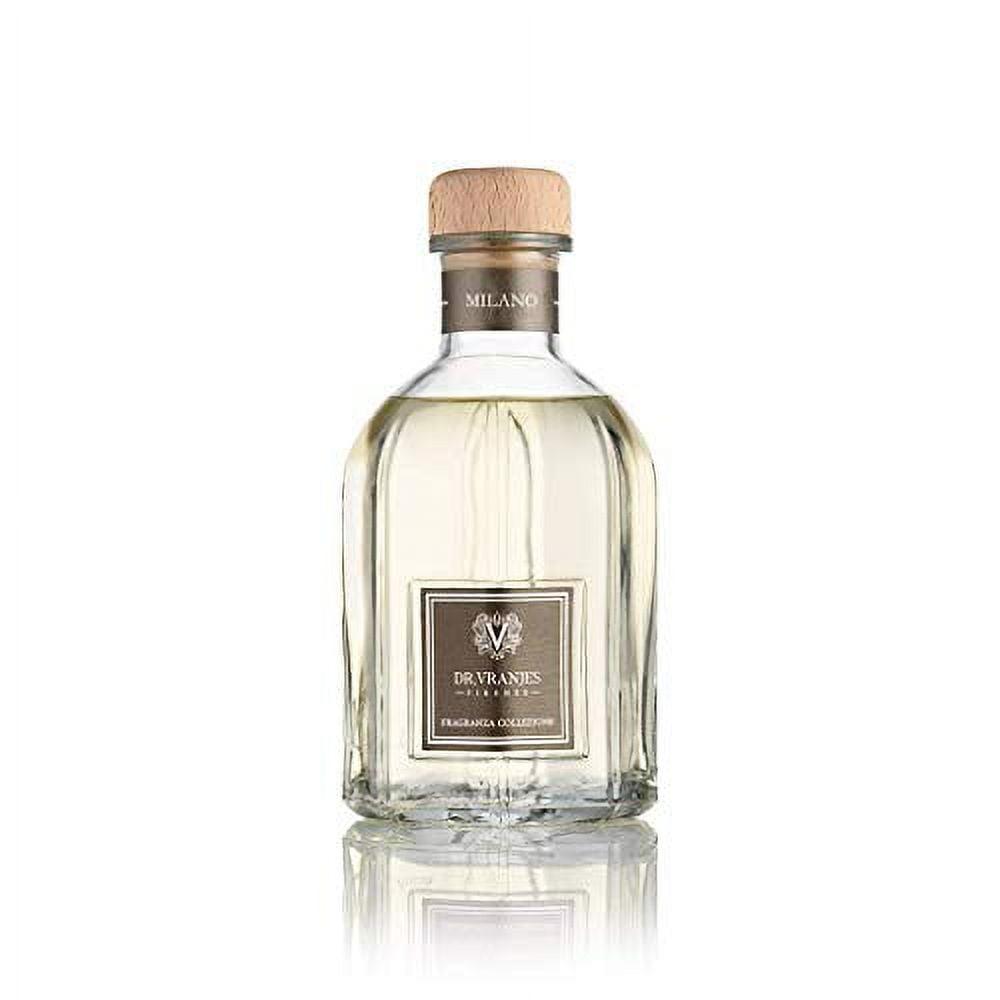 Clear Glass Reed Diffuser with Woody Warm Spicy Fragrance