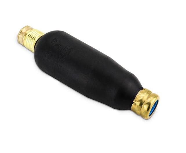 GT Water Products Black Plastic Drain Unclogger with Brass Fittings