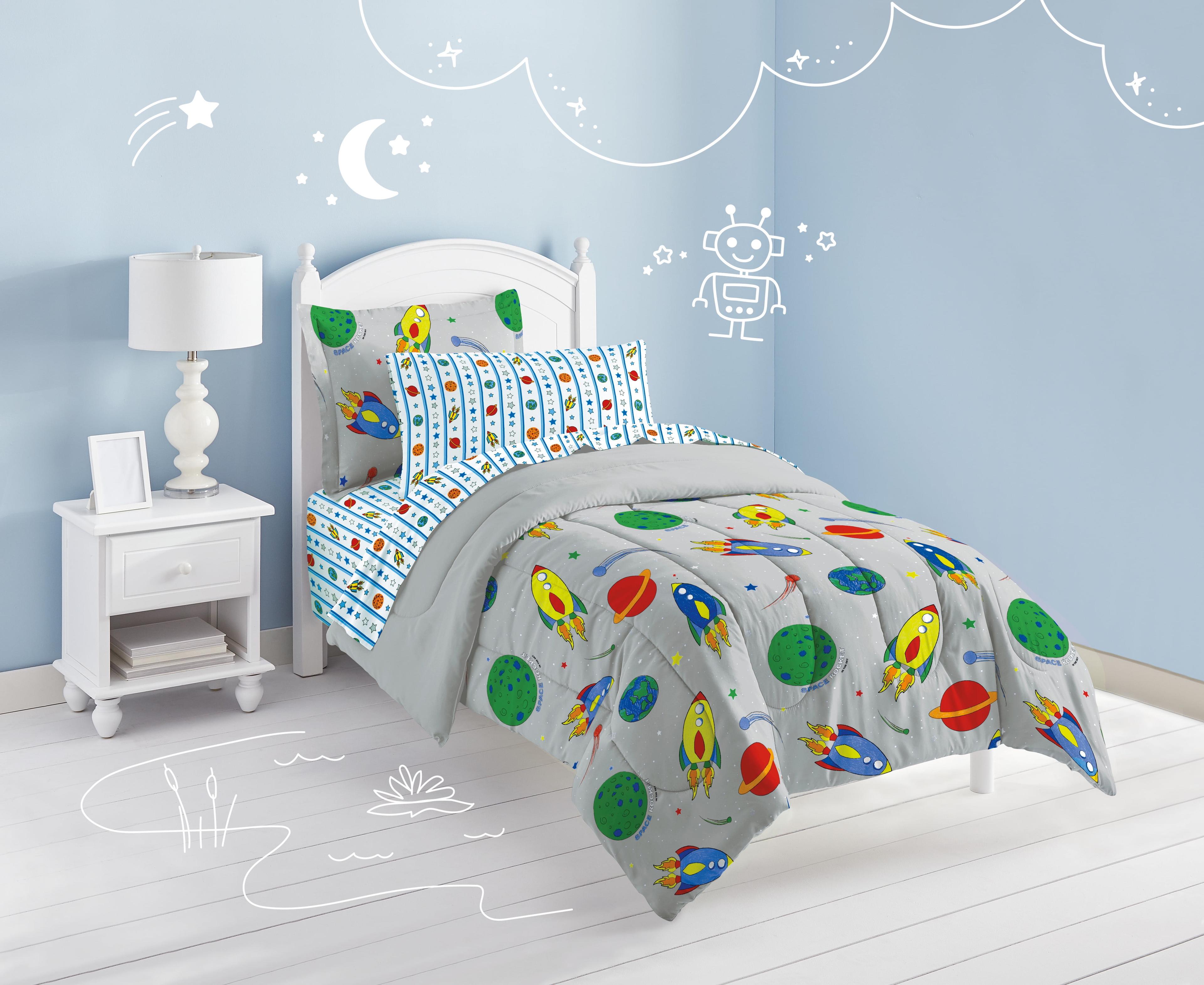 Space Rocket 5 - Piece Comforter Set