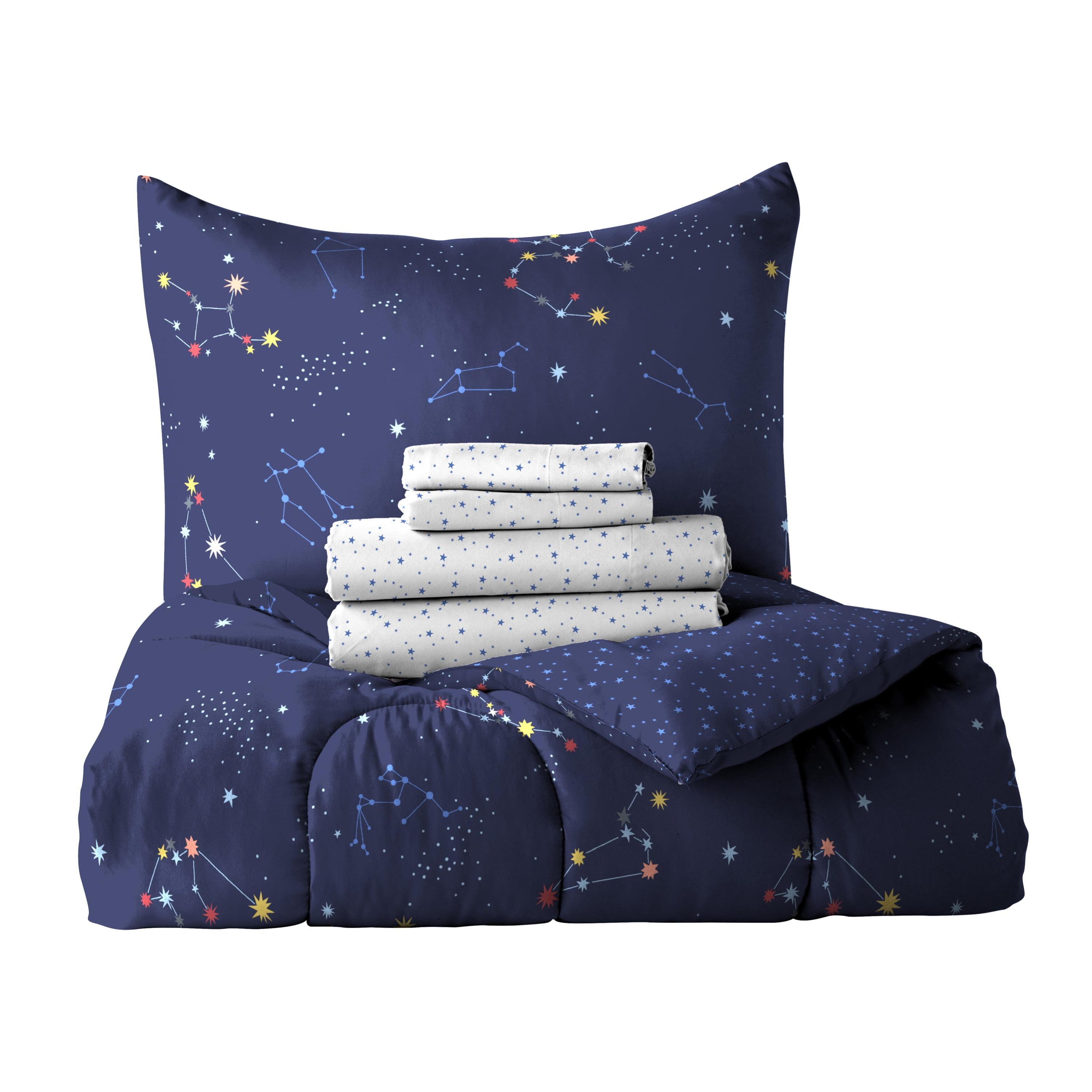 Zodiac Twin Bed in a Bag Midnight Blue