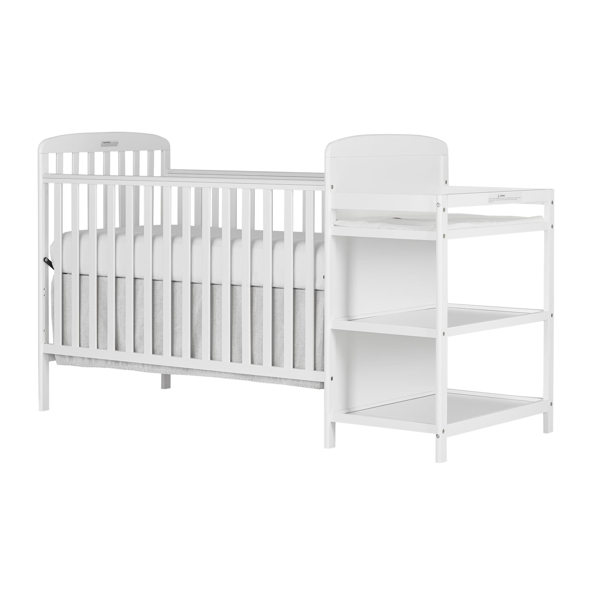 Dream On Me Anna 4 in 1 Full-Size Crib and Changing Table Combo