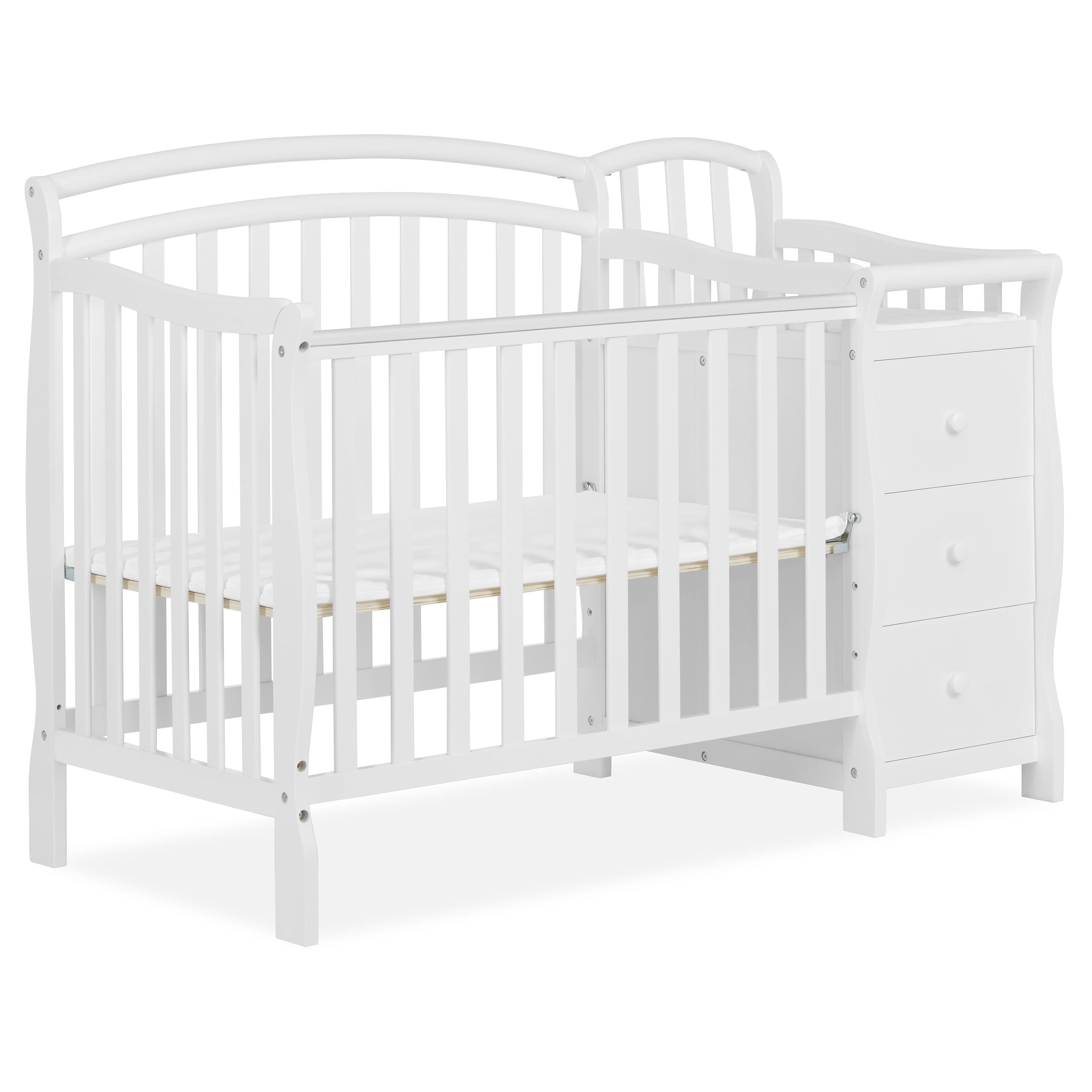 Dream On Me Caso 4-in-1 Mini Convertible Crib and Changer