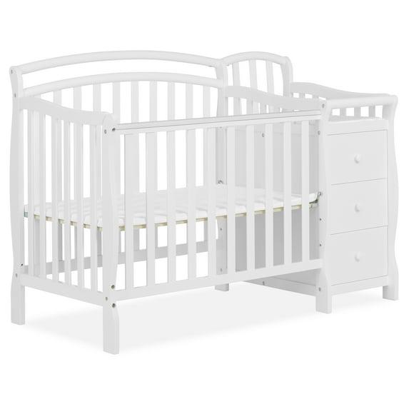 Dream On Me Caso 4-in-1 Mini Convertible Crib and Changer