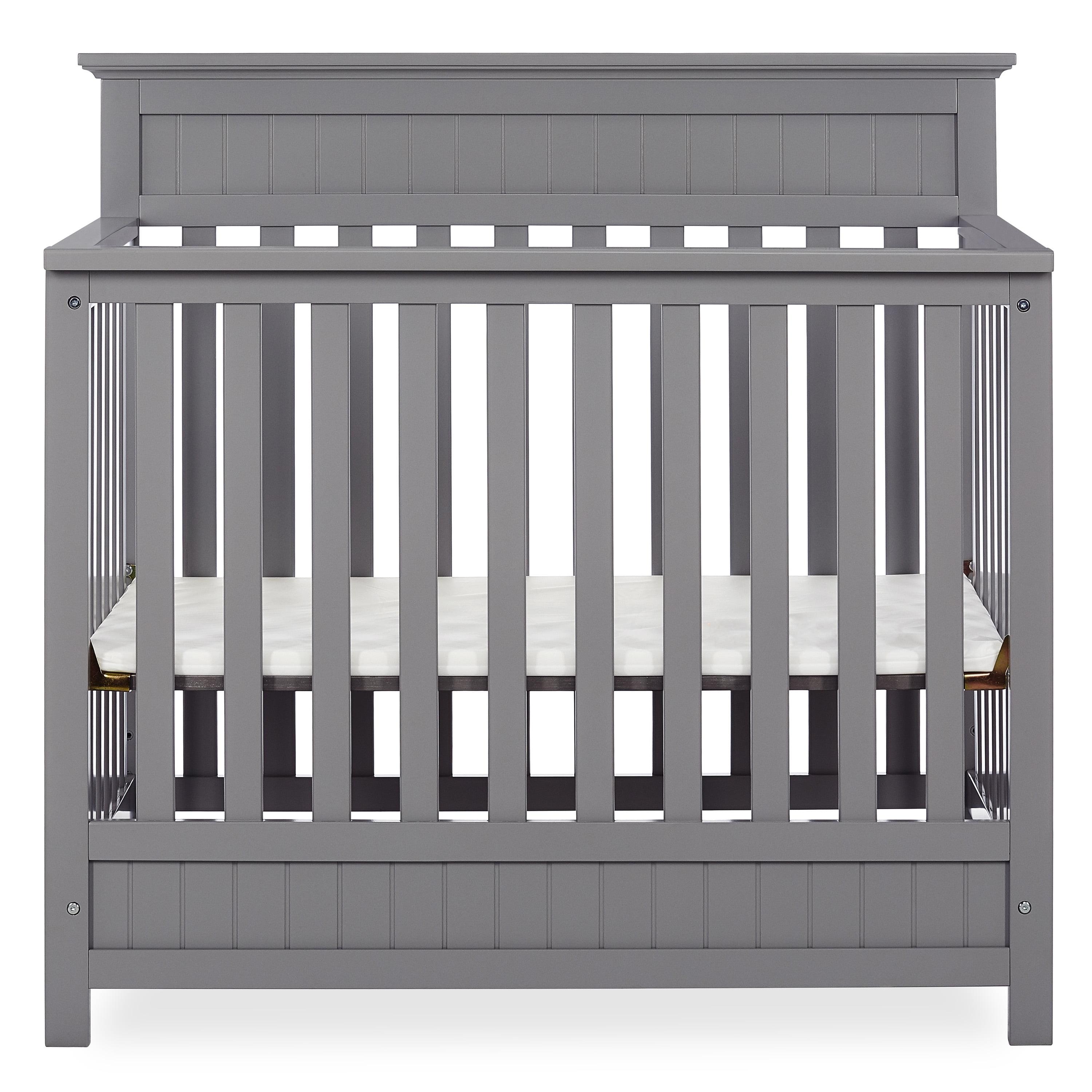 Dream On Me JPMA Certified Harbor 4-in-1 Convertible Mini Crib