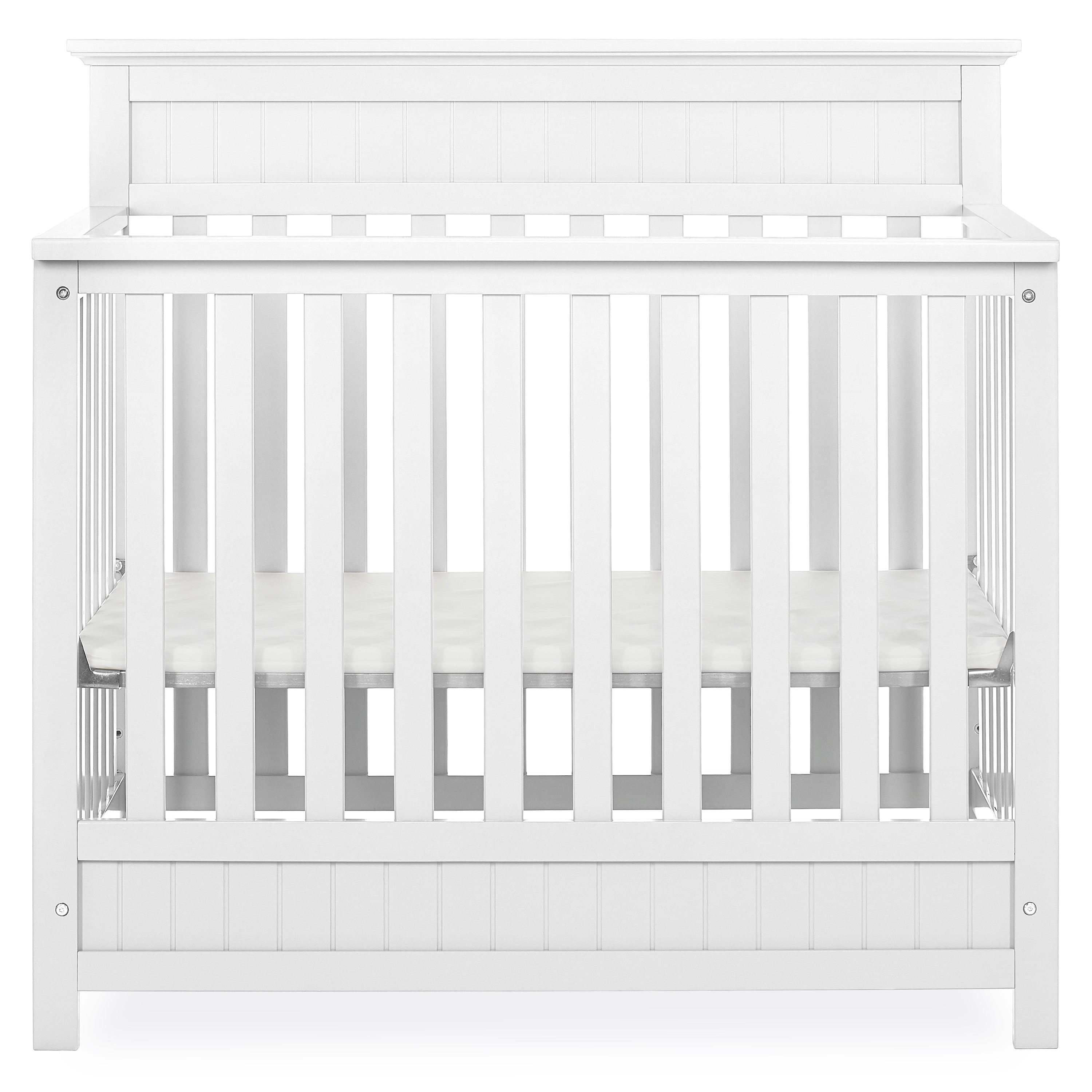 Dream On Me JPMA Certified Harbor 4-in-1 Convertible Mini Crib