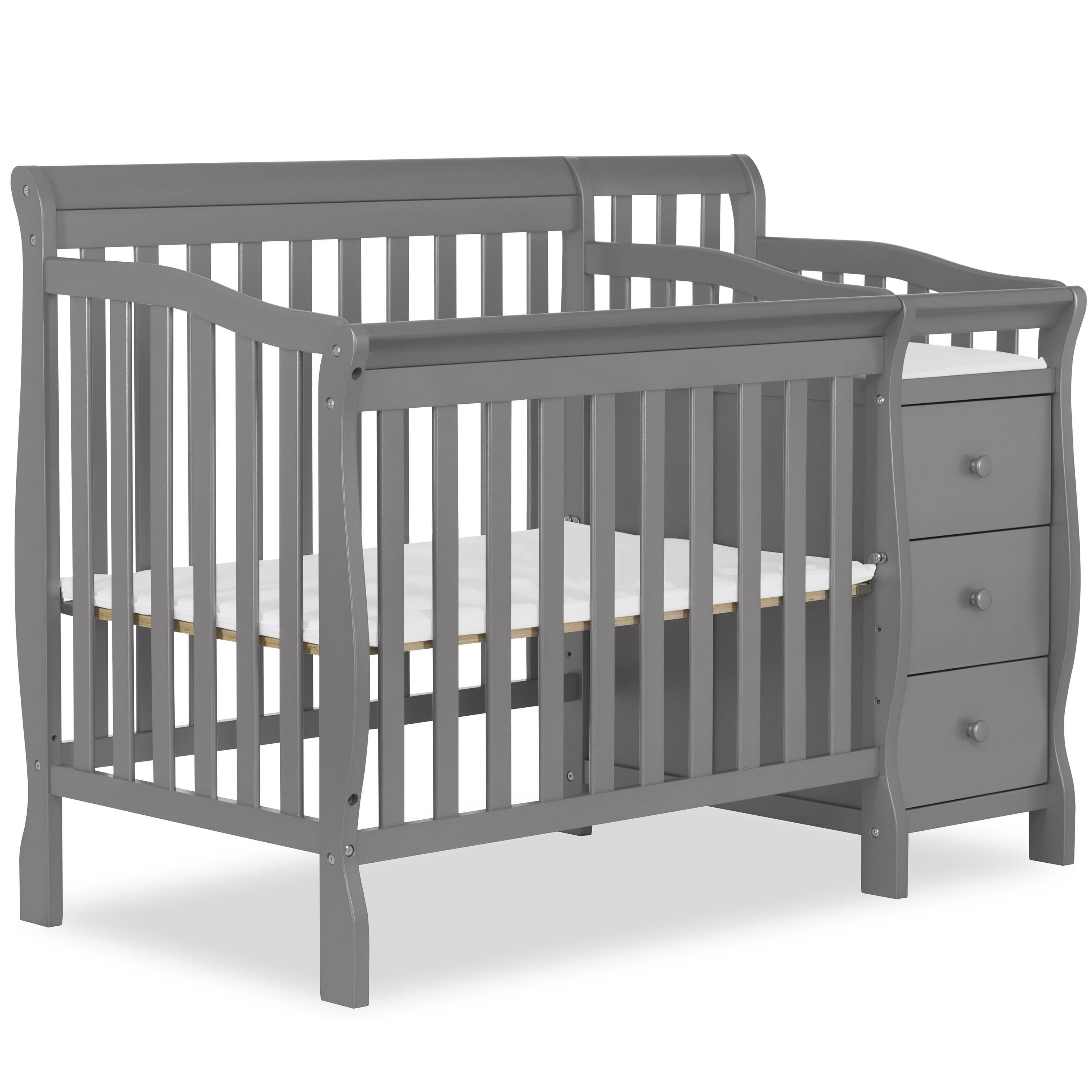 Dream On Me Jayden 4-in-1 Mini Convertible Crib and Changer