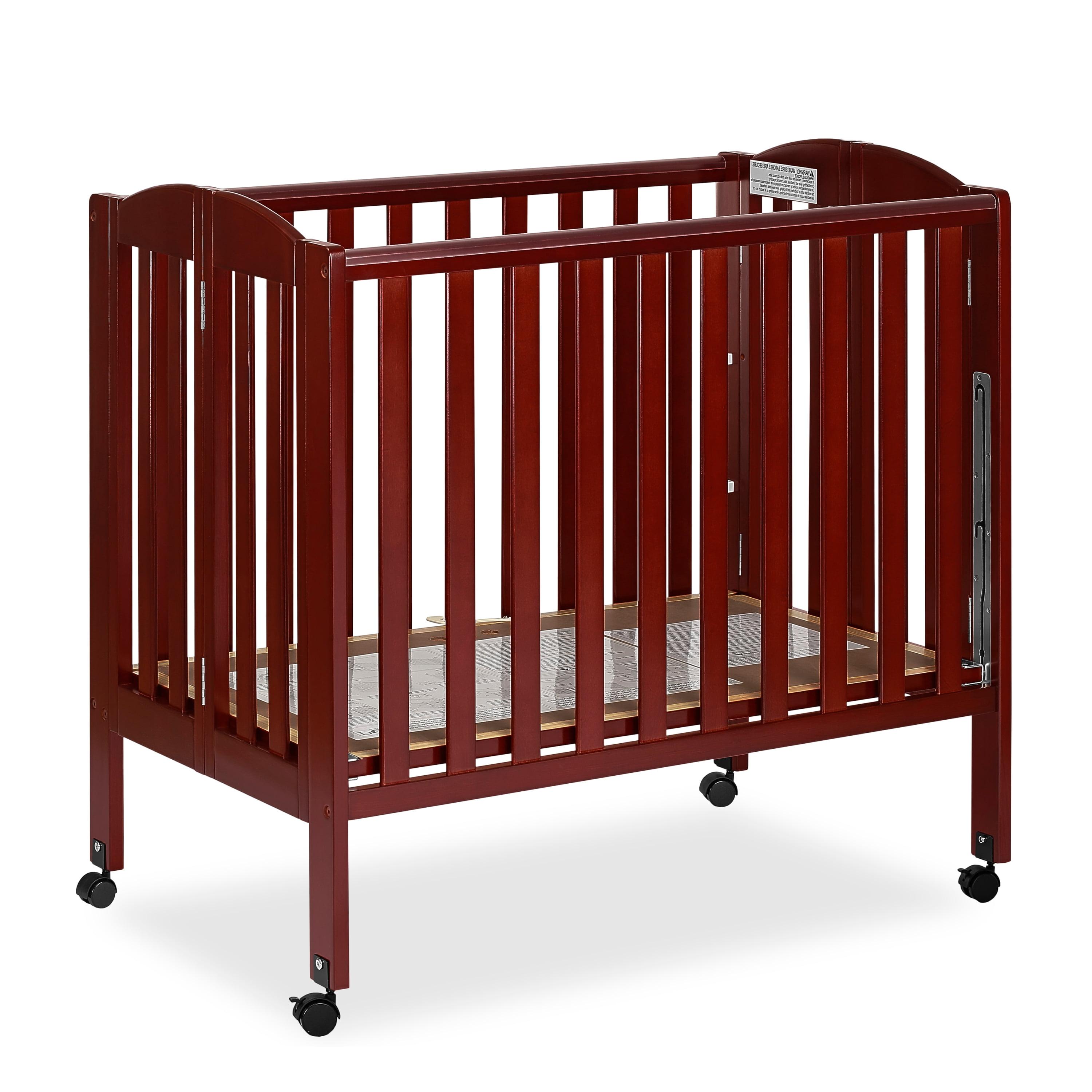 Dream On Me 3 in 1 Portable Folding Stationary Side Crib