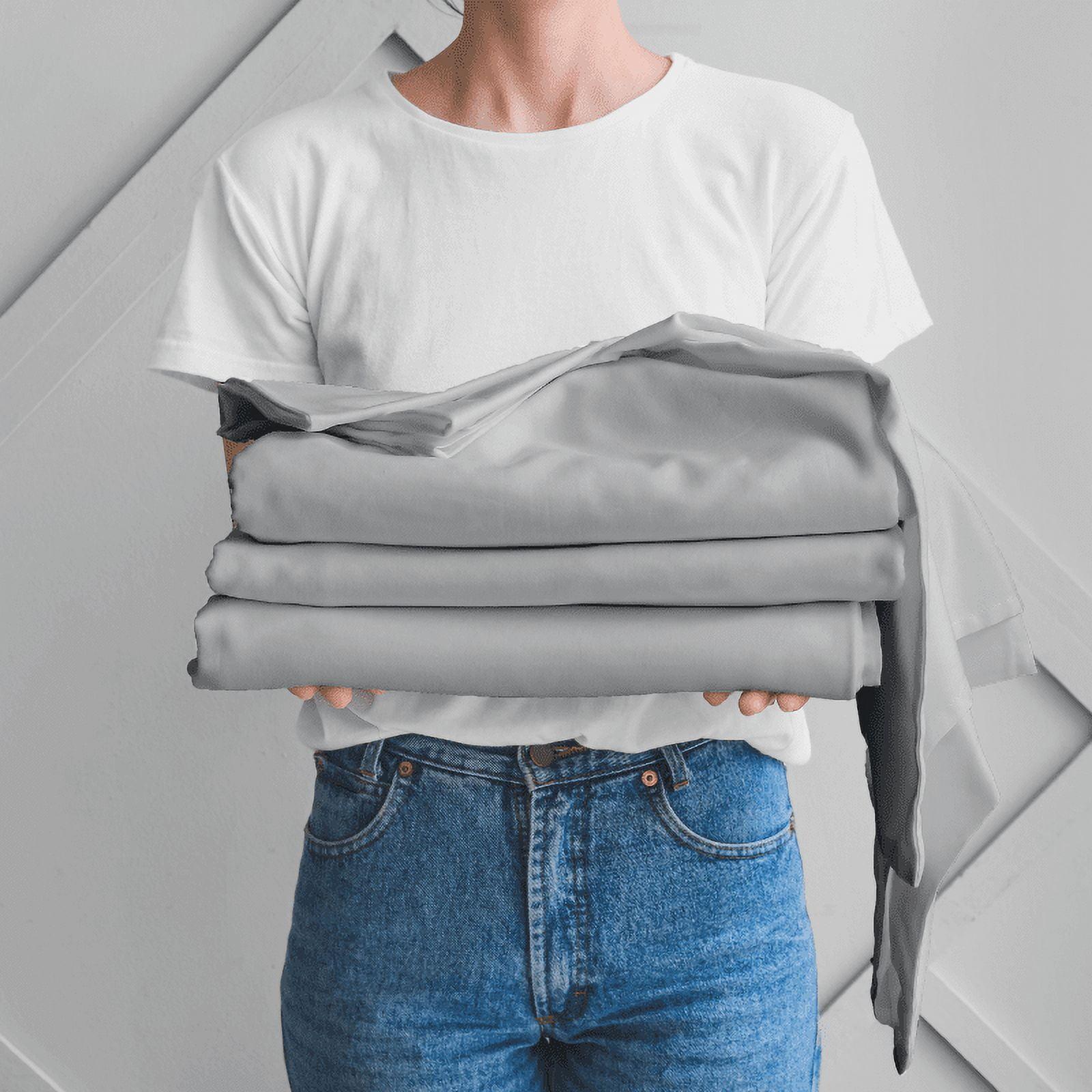 DreamFit® Moisture-Wicking StaDry™ Sheet Sets, DreamComfort™ Collection - Gray - Queen