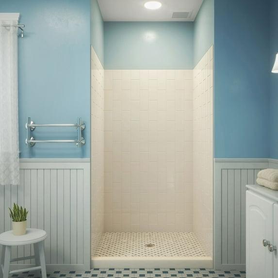 DreamLine QWALL-VS Acrylic Biscuit Bathtub Wall