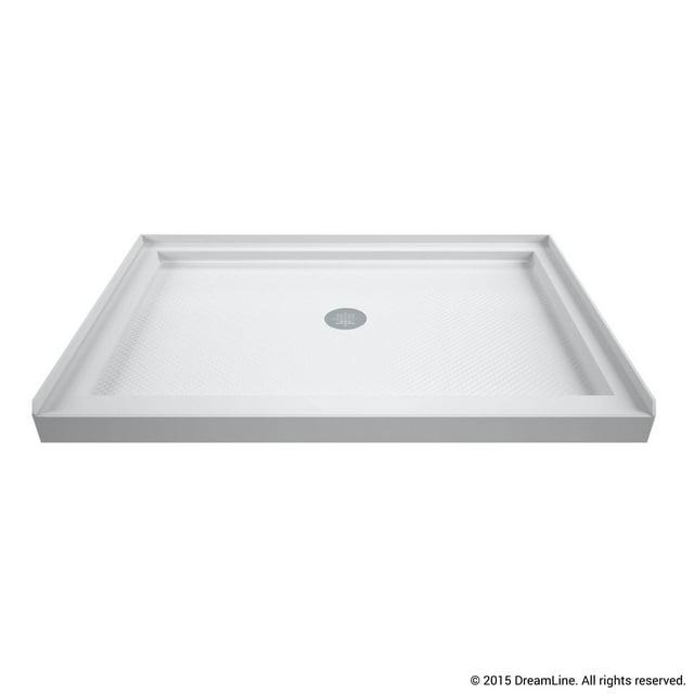 SlimLine 48" W x 34" D Single Threshold Shower Base