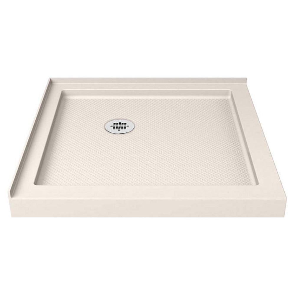 DreamLine SlimLine 36" W x 36" D Double Threshold Shower Base DLT-1036360-22