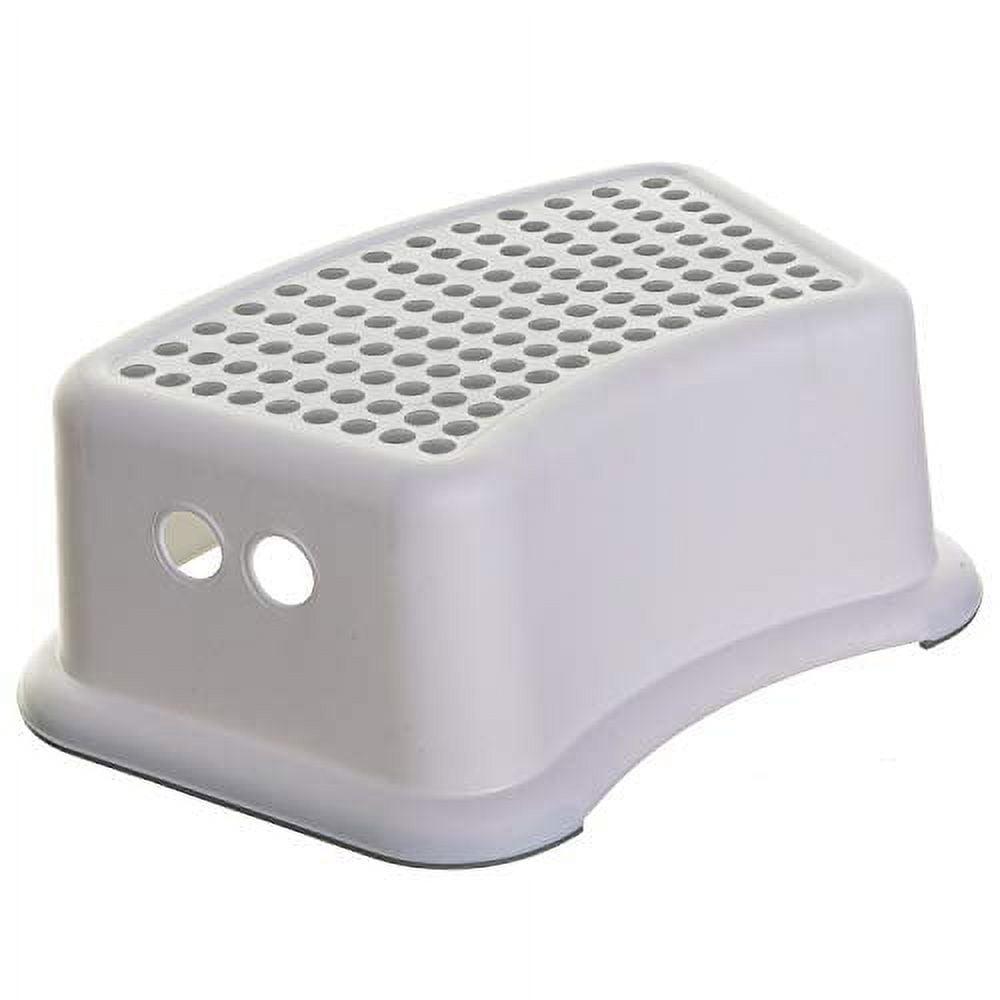 Dreambaby Grey Dots Lightweight Toddler Step Stool with Anti-Slip Design