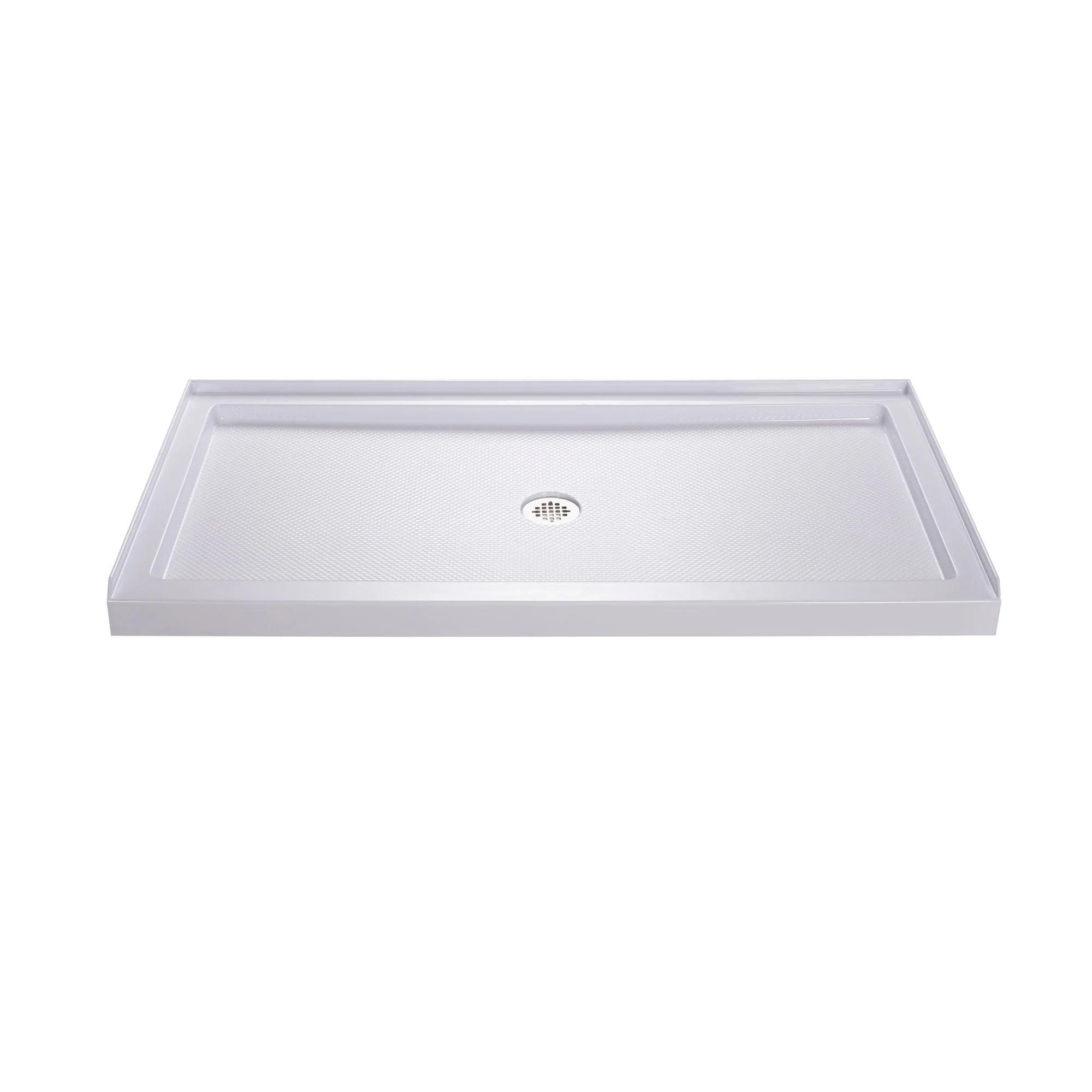 SlimLine 54" W x 36" D Single Threshold Shower Base