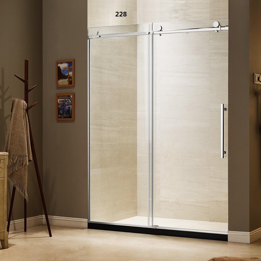 79" H Sliding Frameless Shower Door