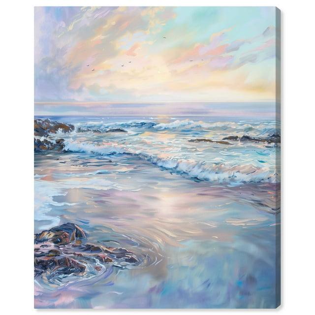 Art Remedy Dreamy Shoreline Sailing Wall Art, 16" x 20", Gallery Wrapped