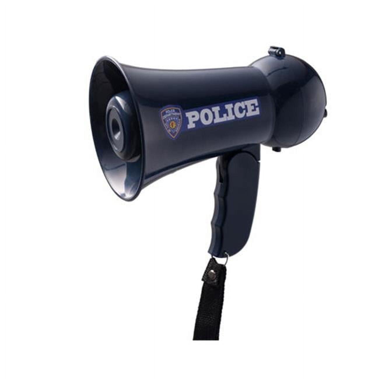 Dress Up America Pretend Play Police Officer's Megaphone with Siren Sound for Kids