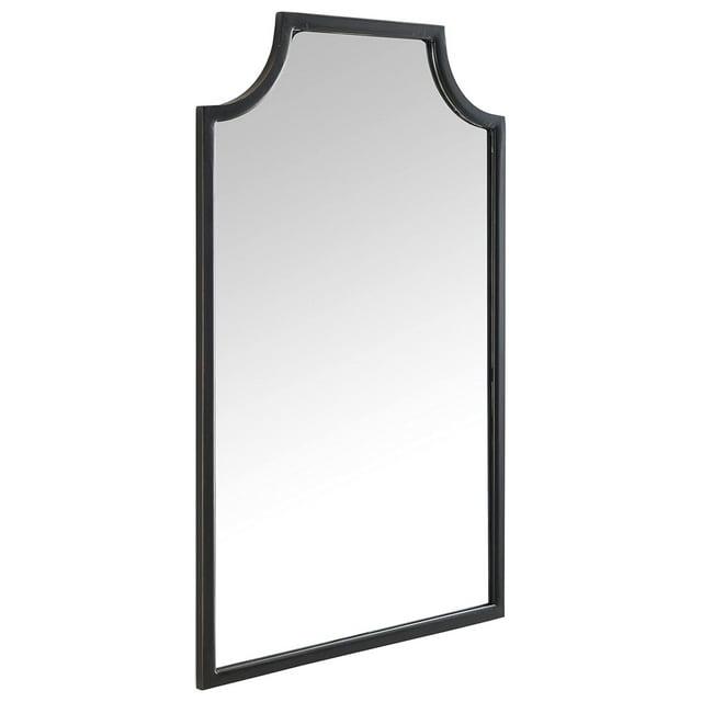 Crosley Aimee Wall Mirror Oil Rubbed Bronze: 38x24 Inch, Traditional Style, Steel Frame, No Assembly Required