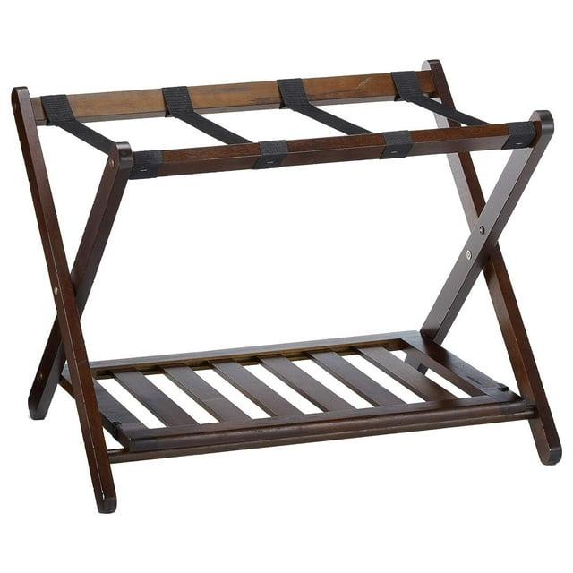 Folding Wood Luggage Rack