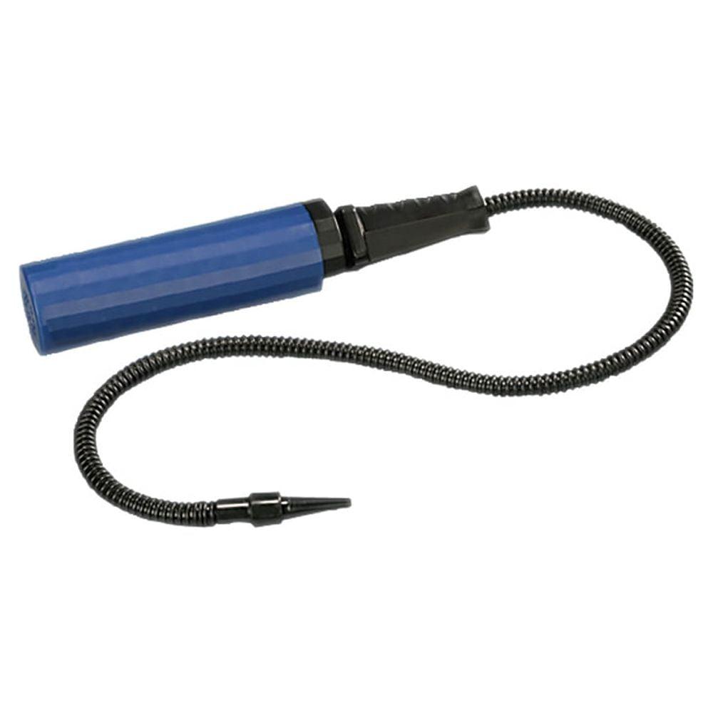 Compact Blue and Black Manual Air Mattress Pump