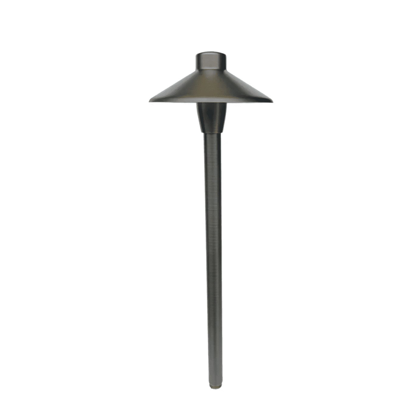 Natural Bronze Low Voltage Solid Cast Brass Pathway Light