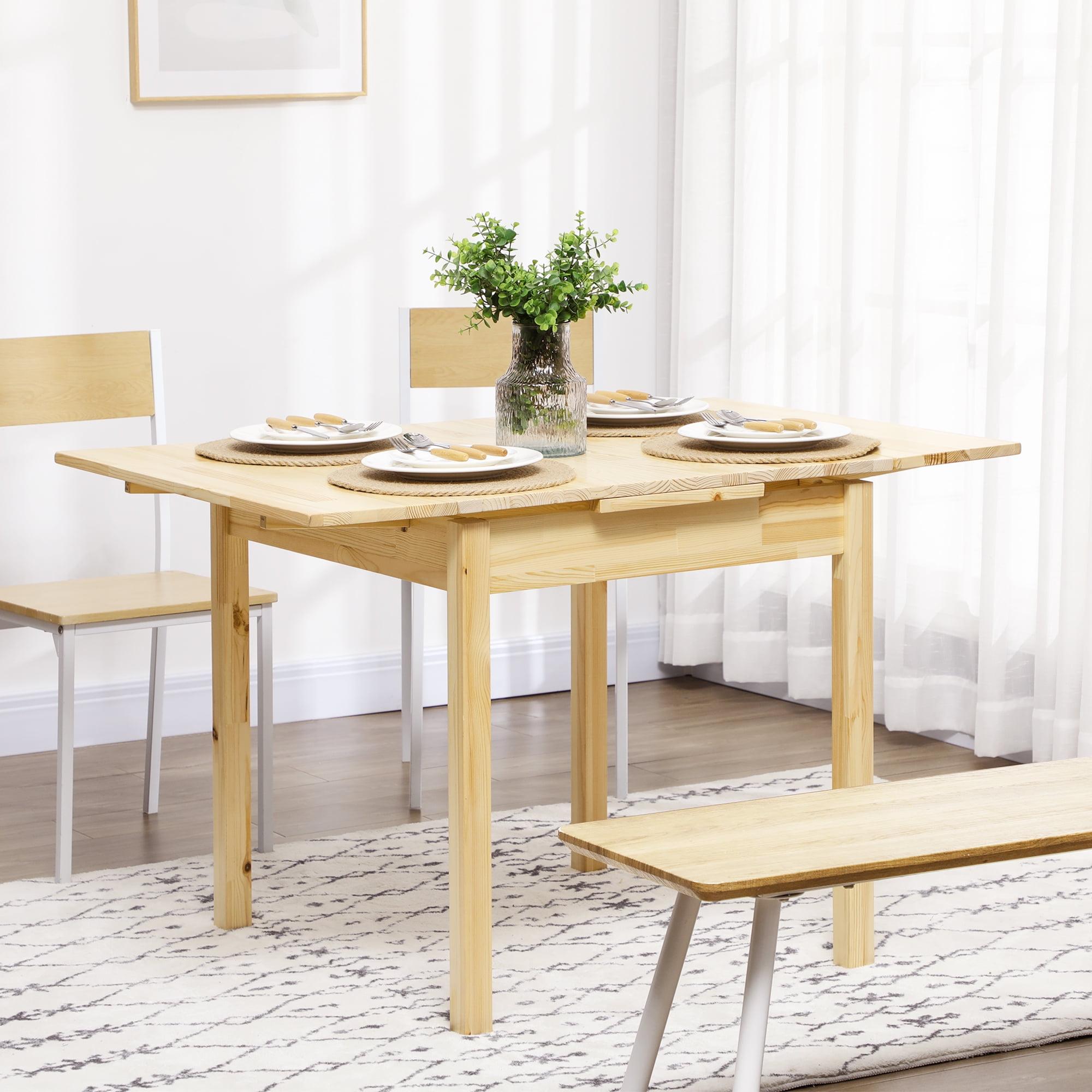 Wrought Studio™ Embri Extendable Pine Dining Table