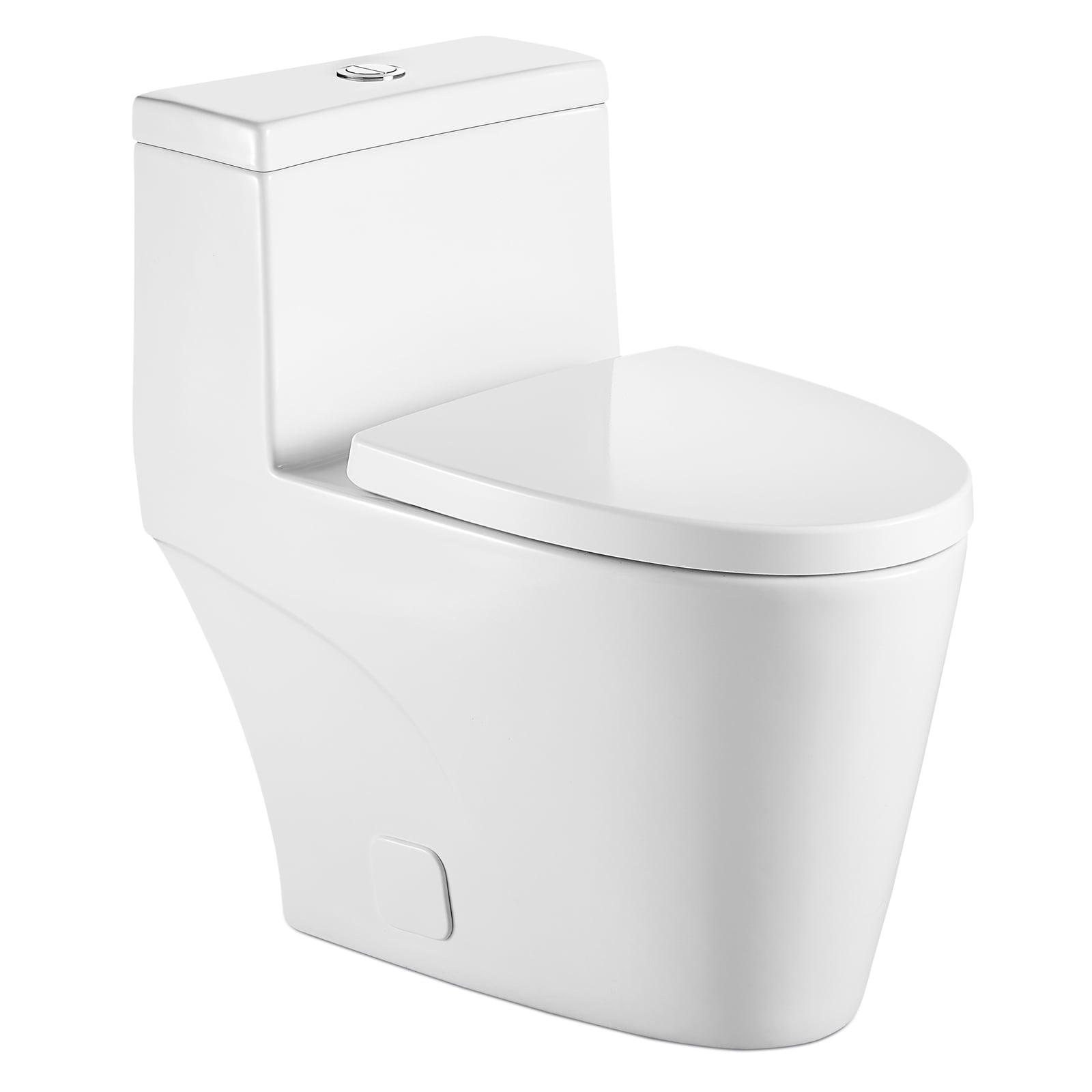 Sarlai S-MT112TD Sarlai 1.6 Gallons GPF Elongated Comfort Height Floor Mounted One-Piece Toilet (Seat Included)