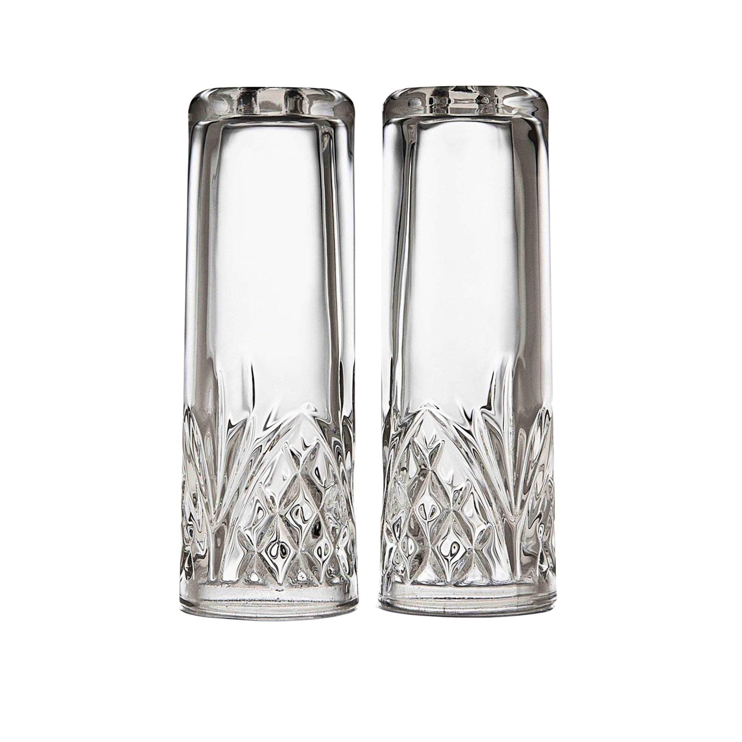 Godinger Silver Art Co Dublin Crystal Salt & Pepper Shaker Set (Set of 2)