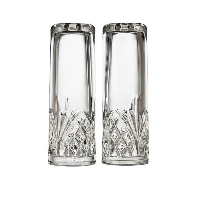 Godinger Silver Art Co Dublin Crystal Salt & Pepper Shaker Set (Set of 2)